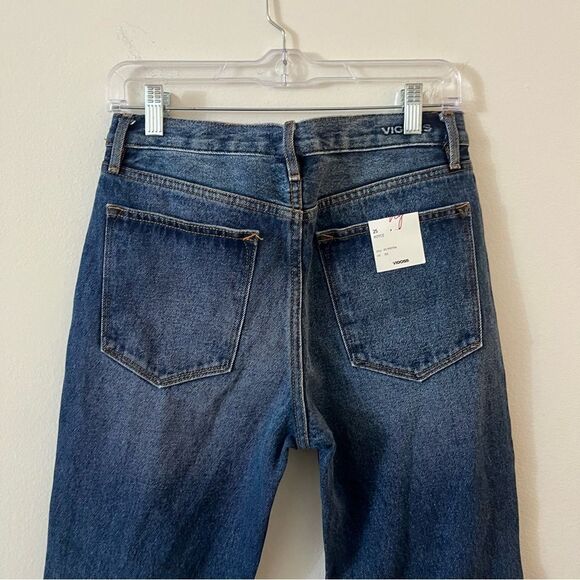 Vigoss Royce / Stitch Fix Jeans Size 25 Blue Denim 70's Wide Leg NWT - Picture 8 of 12